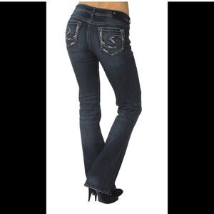 Silver Aiko Mid Boot Size W30/L33